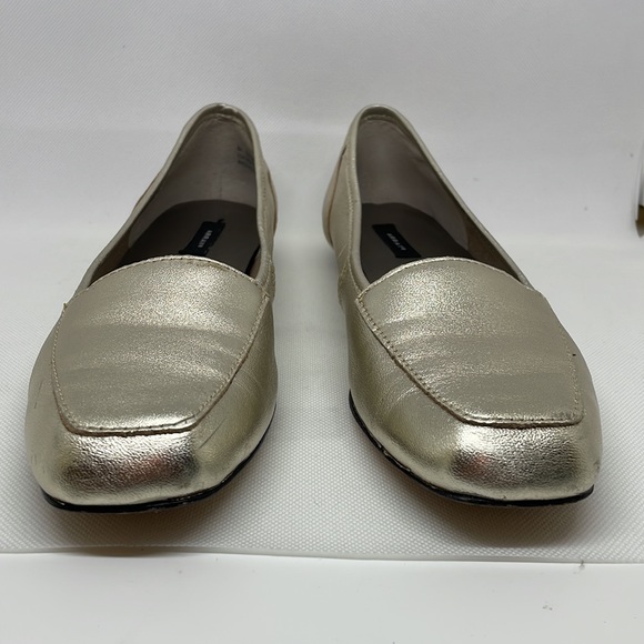 Array Freedom Leather Loafers - metallic gold - size 8N - Picture 5 of 9
